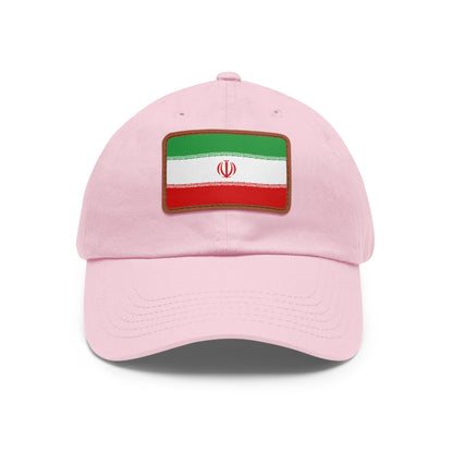 Iran Leather Patch Hat