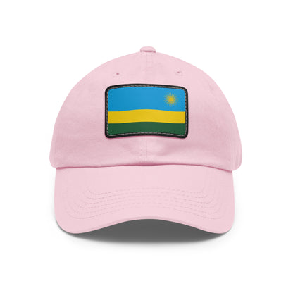 Rwanda Leather Patch Hat