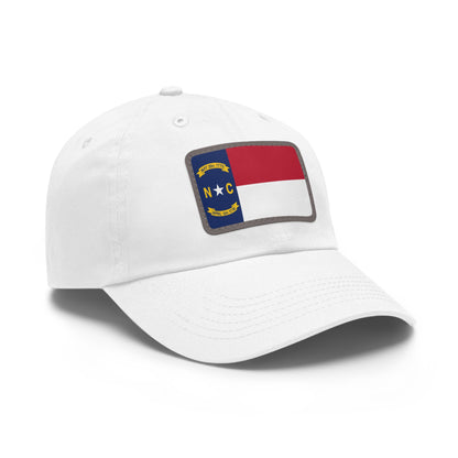 North Carolina Leather Patch Hat