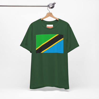 Tanzania Flag on T-shirt