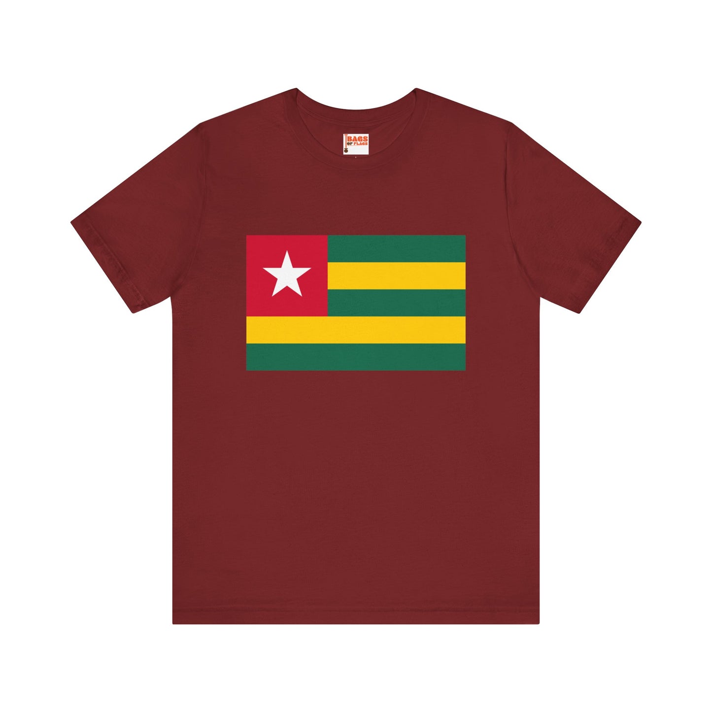 Togo Flag on T-shirt