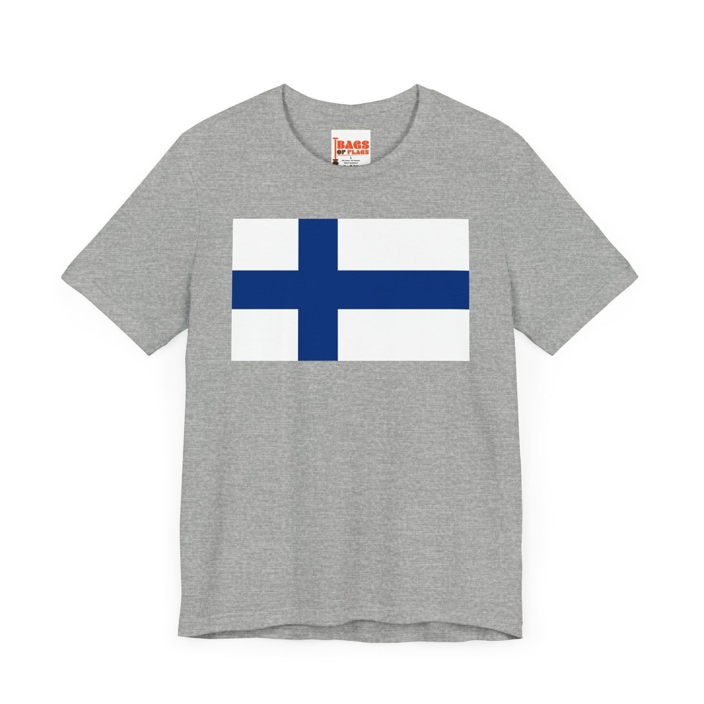 Finland Flag on T-shirt