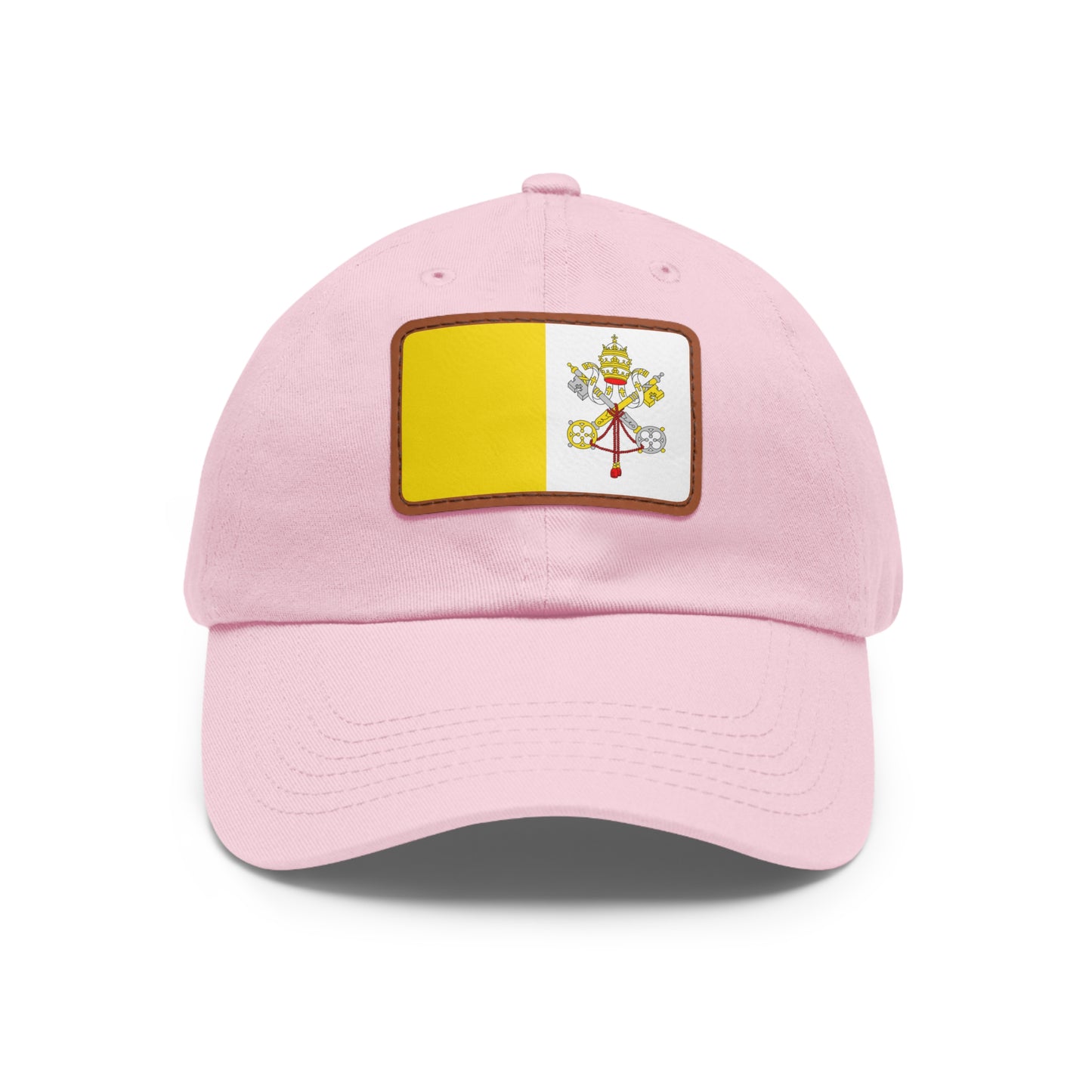 Vatican City Leather Patch Hat