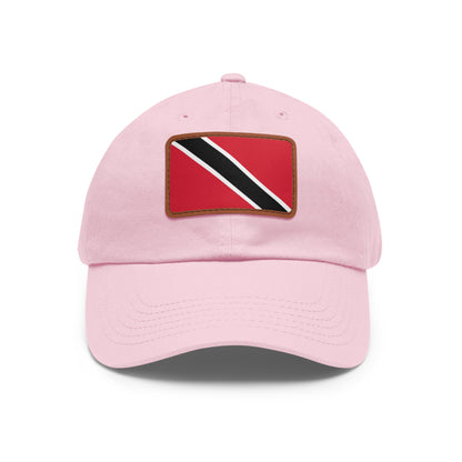 Trinidad and Tobago Leather Patch Hat