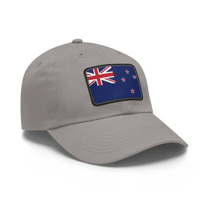 New Zealand Leather Patch Hat