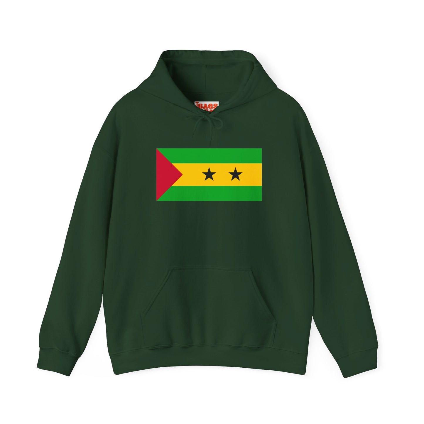 Sao Tome and Principe Flag Hoodies