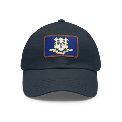 Connecticut Leather Patch Hat