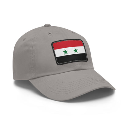 Syria Leather Patch Hat