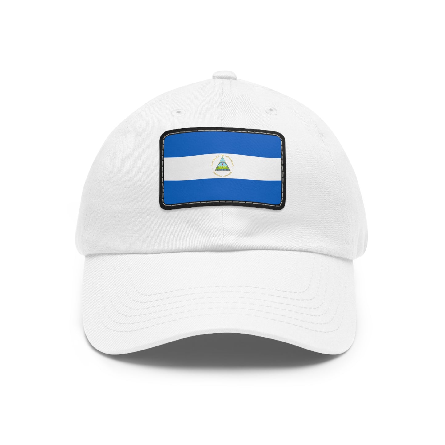 Nicaragua Leather Patch Hat