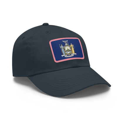 New York Leather Patch Hat