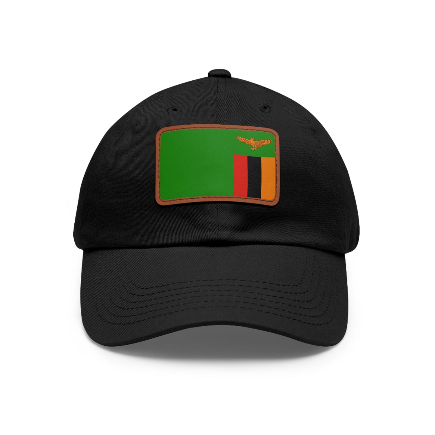Zambia Leather Patch Hat