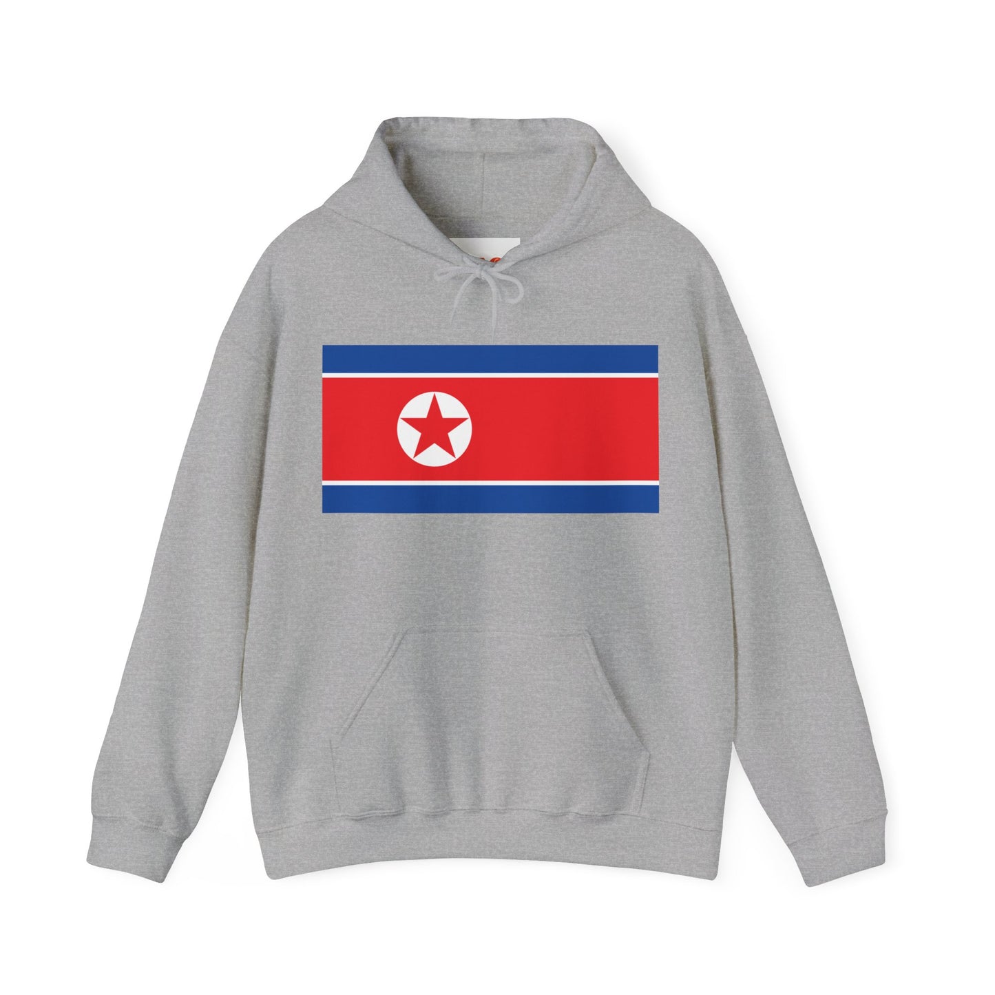 North Korea Flag on Hoodie