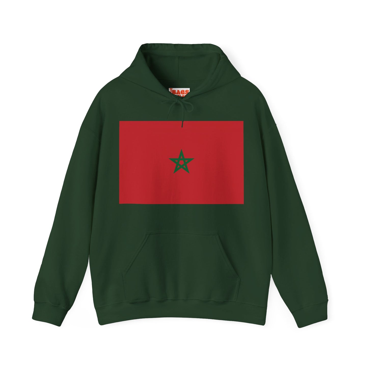 Morocco Flag Hoodie