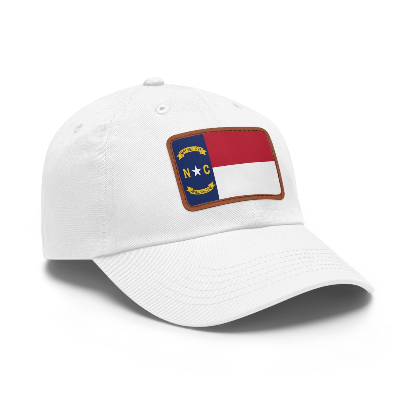 North Carolina Leather Patch Hat