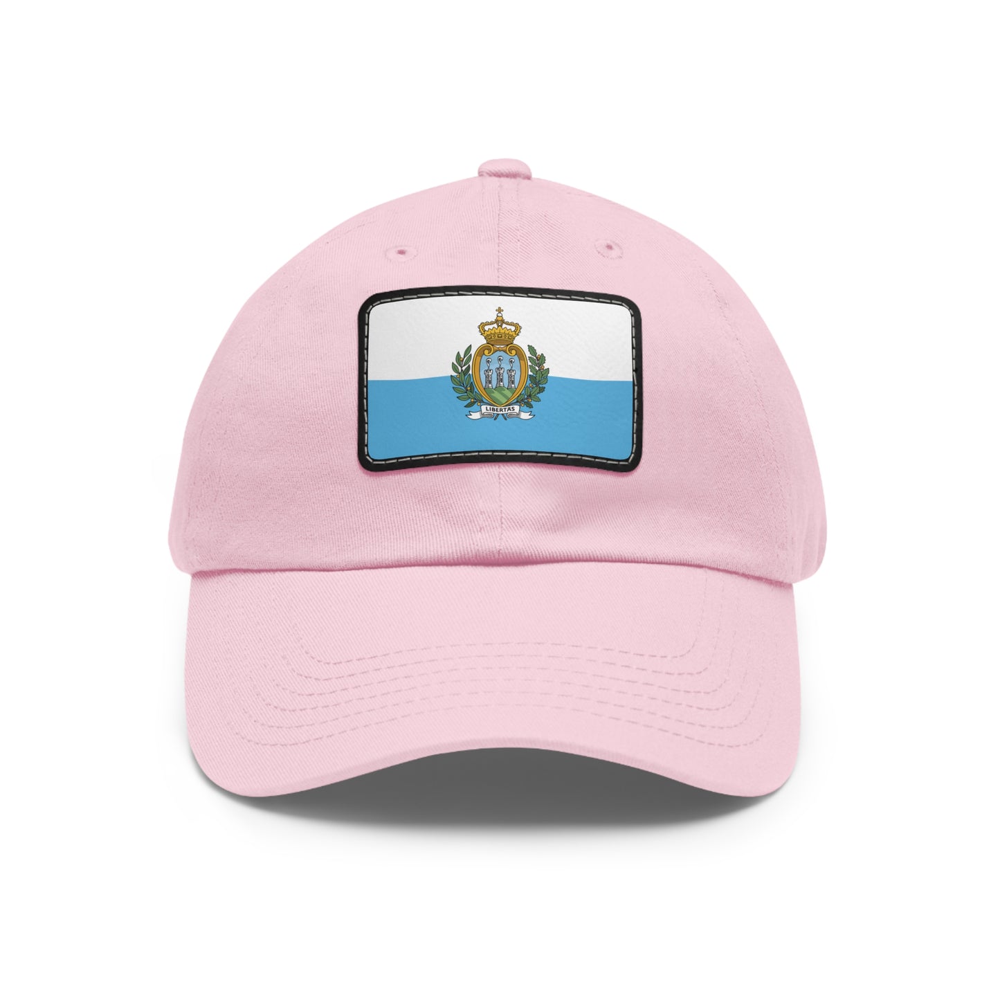 San Marino Leather Patch Hat