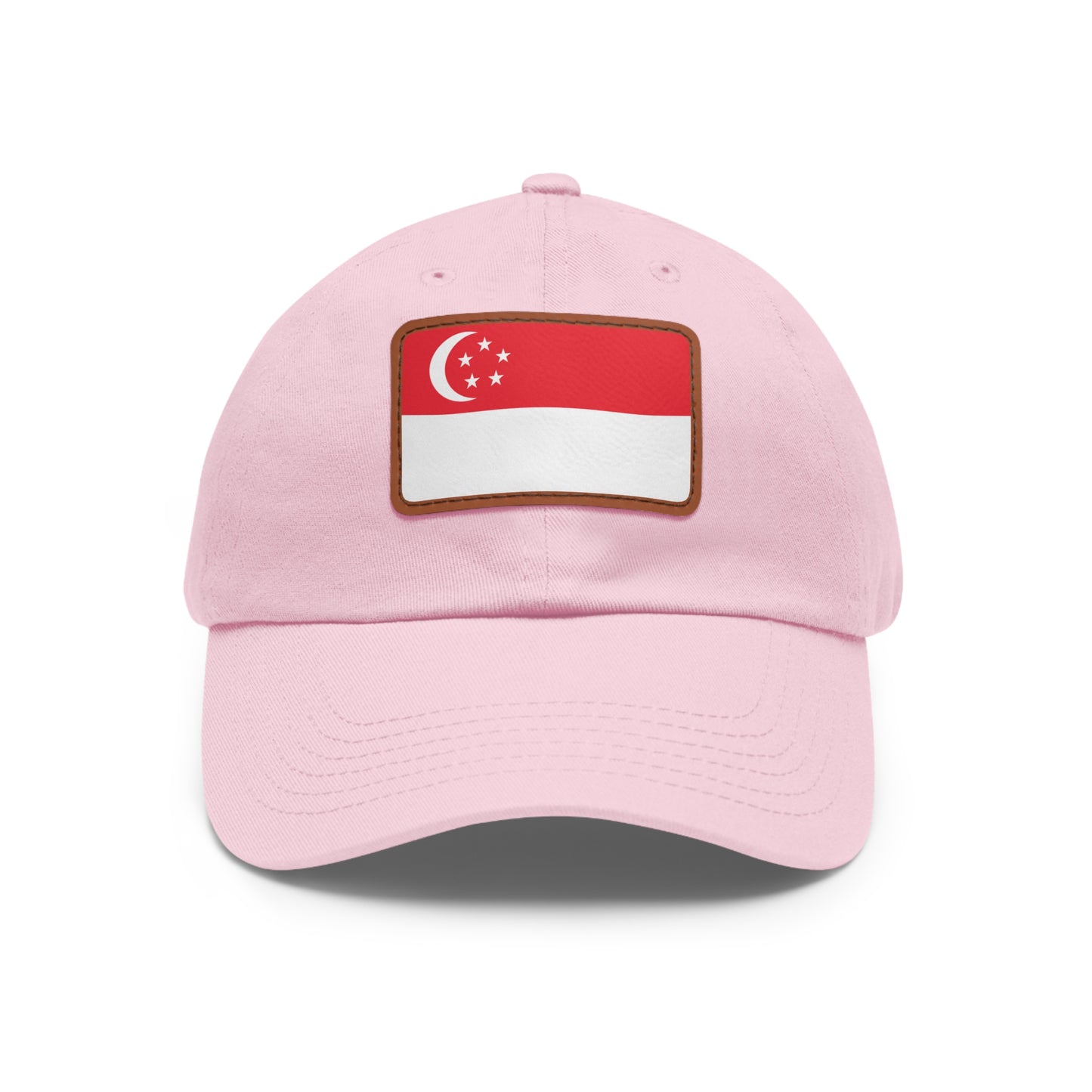 Singapore Leather Patch Hat