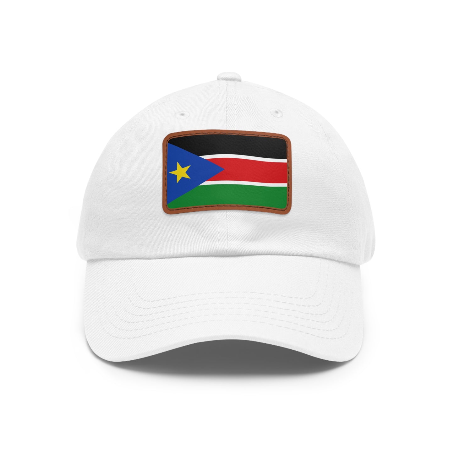 South Sudan Leather Patch Hat