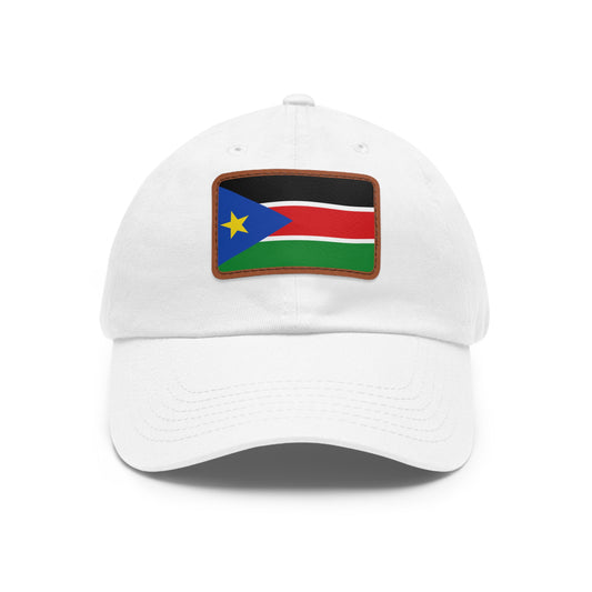 South Sudan Leather Patch Hat