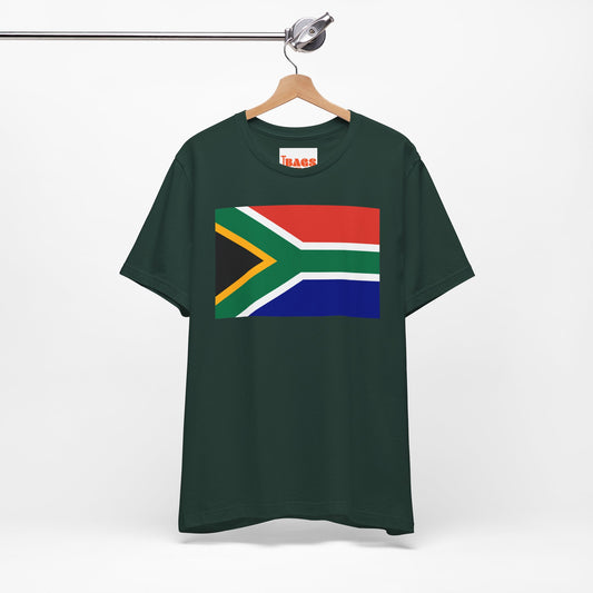 South Africa Flag on T-shirt