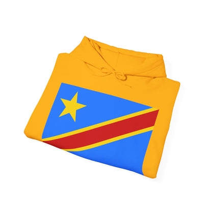 Democratic Republic of Congo Flag on Hoodie