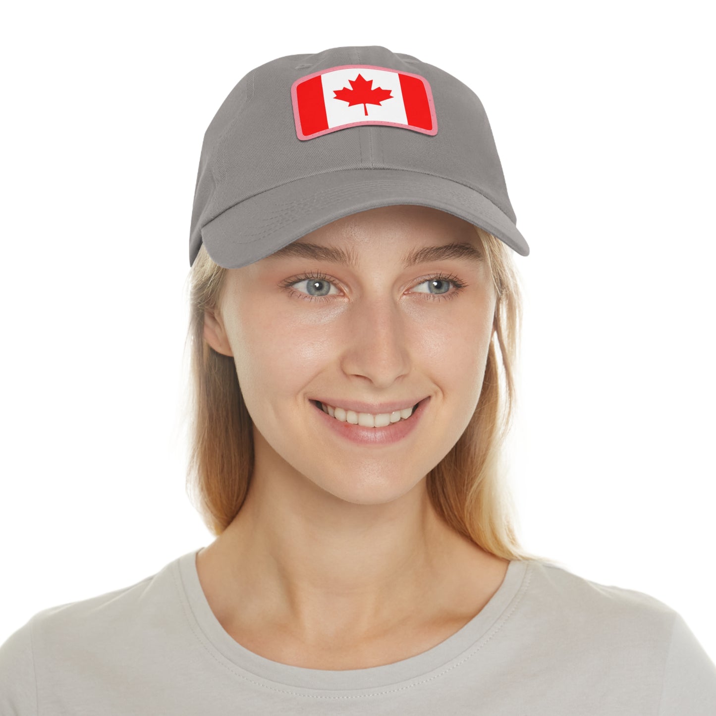 Canada Leather Patch Hat