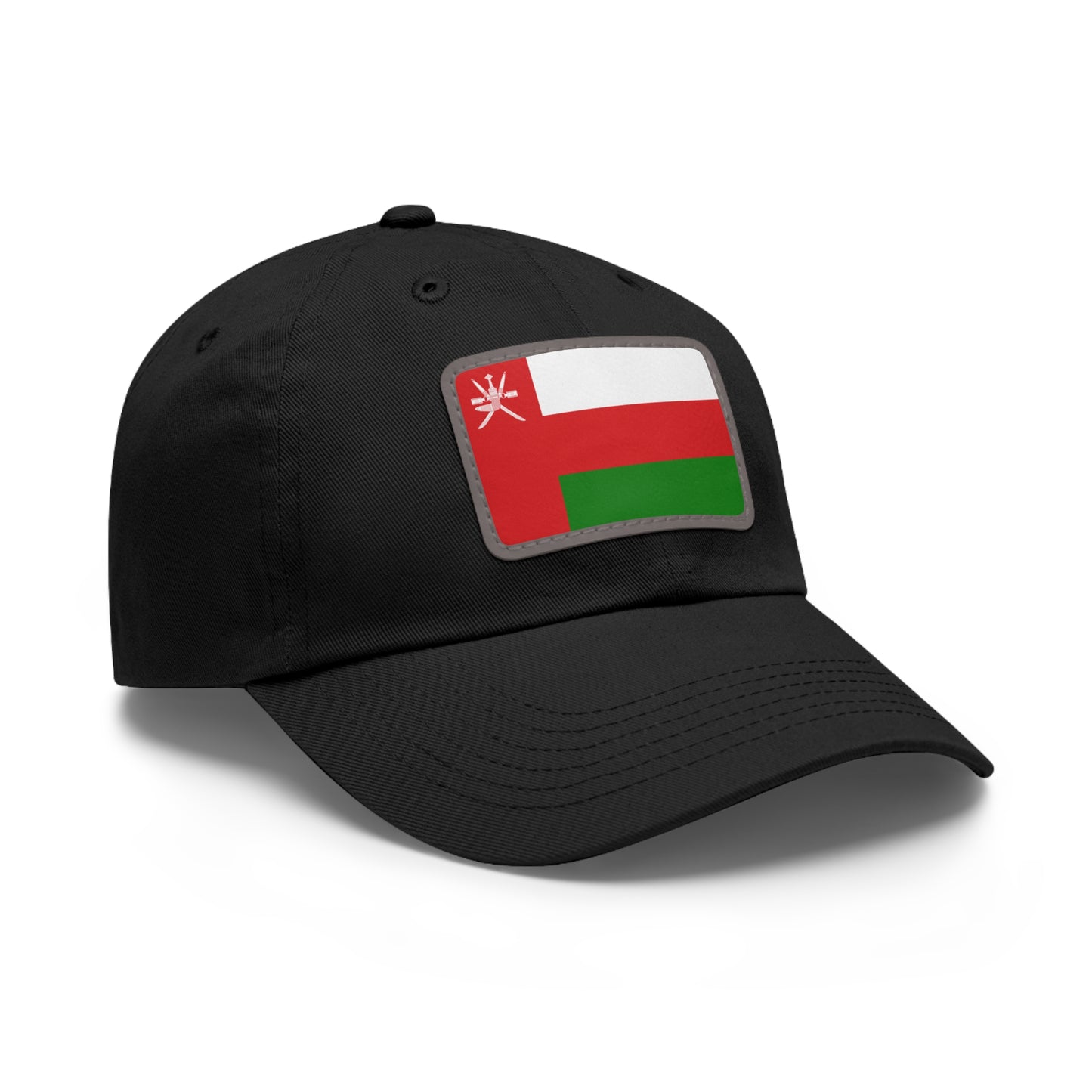 Oman Leather Patch Hat