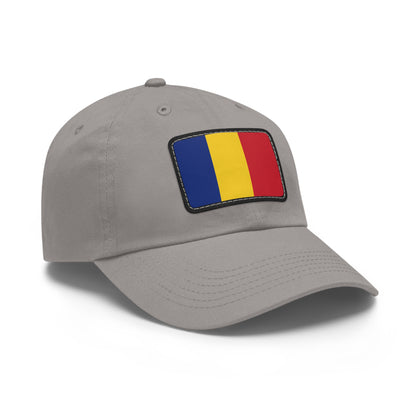 Romania Leather Patch Hat