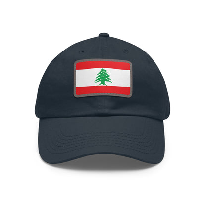 Lebanon Leather Patch Hat