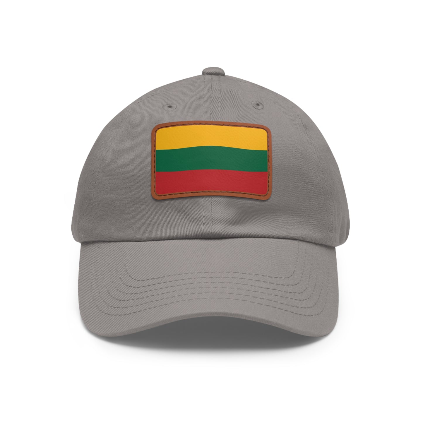 Lithuania Leather Patch Hat