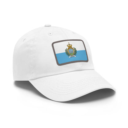 San Marino Leather Patch Hat