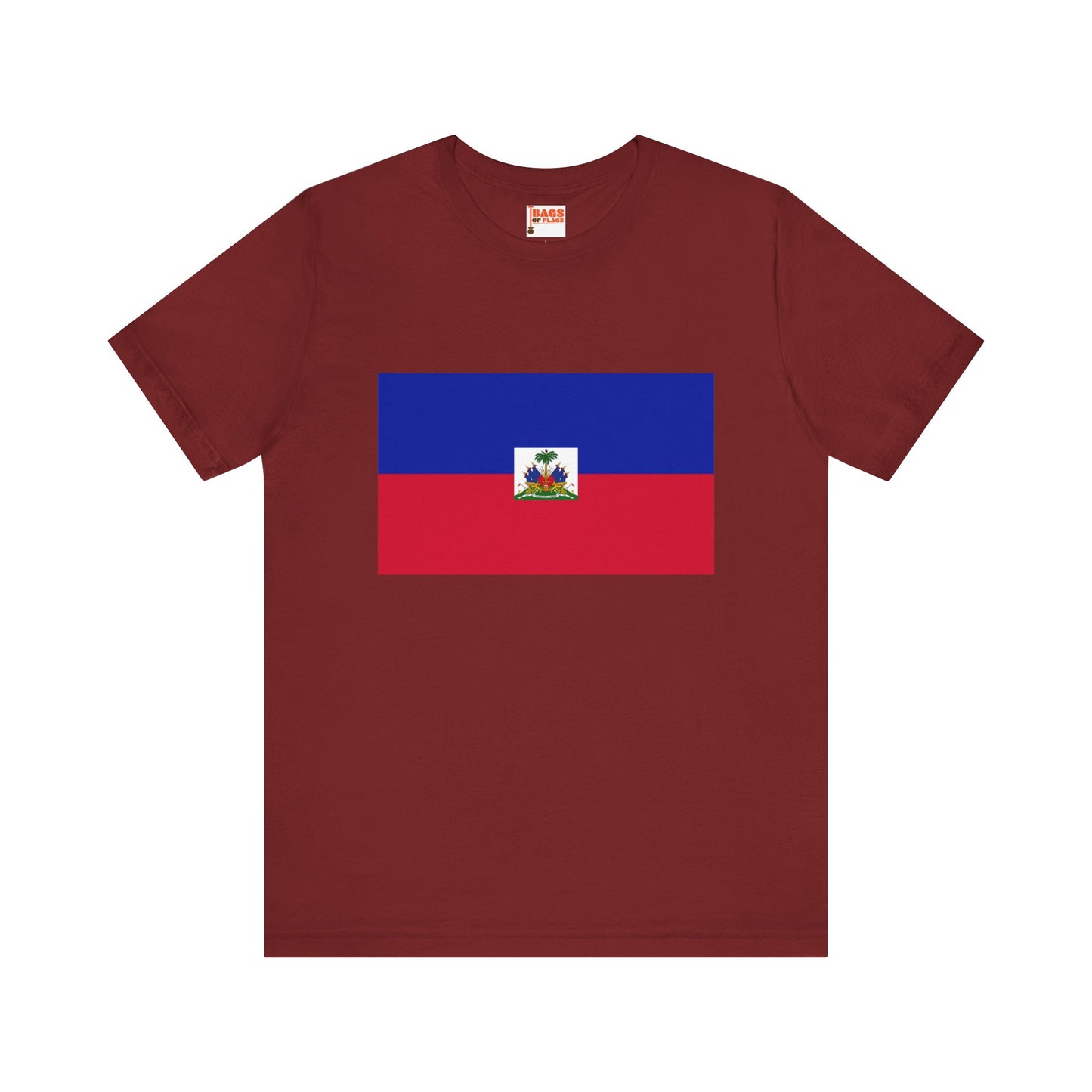 Haiti Flag on T-shirt