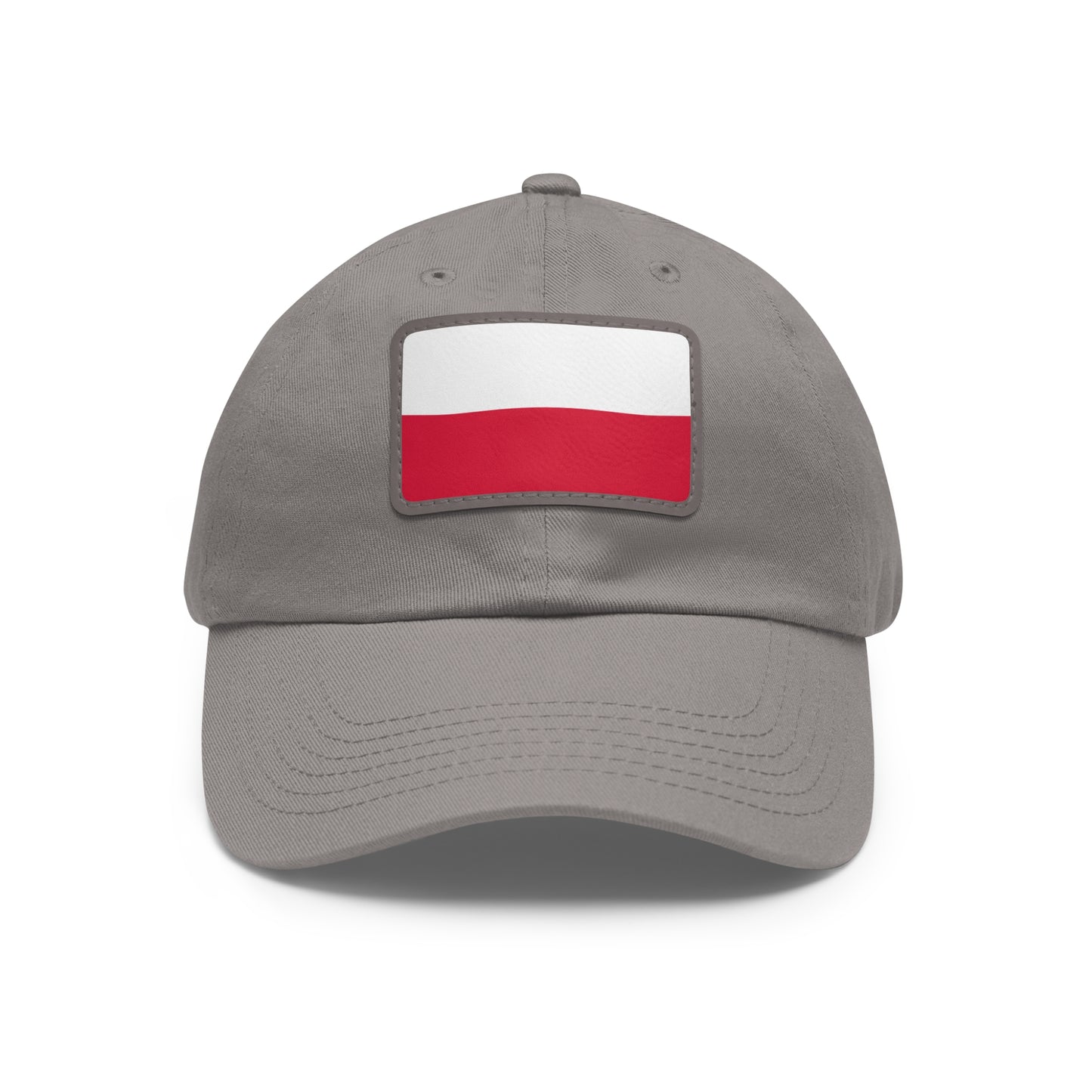 Poland Leather Patch Hat