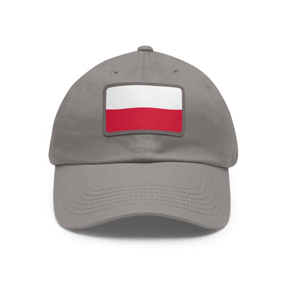 Poland Leather Patch Hat