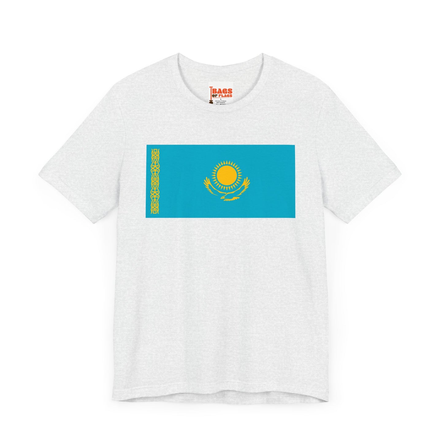 Kazakhstan Flag on T-shirt