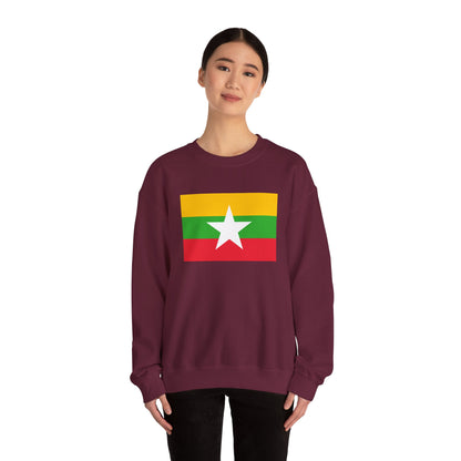 Myanmar Flag Sweatshirt