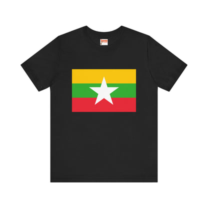Myanmar Flag on T-shirt