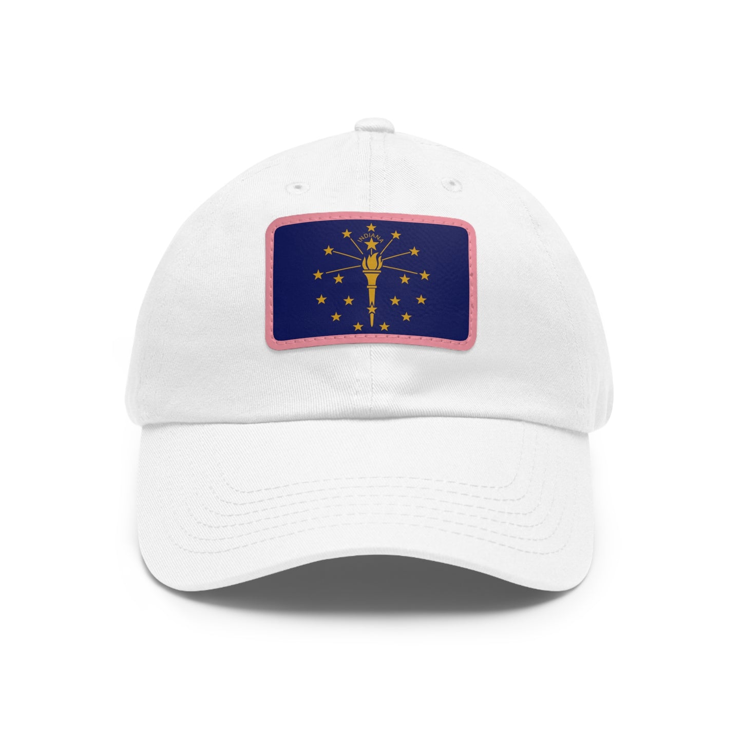 Indiana Leather Patch Hat