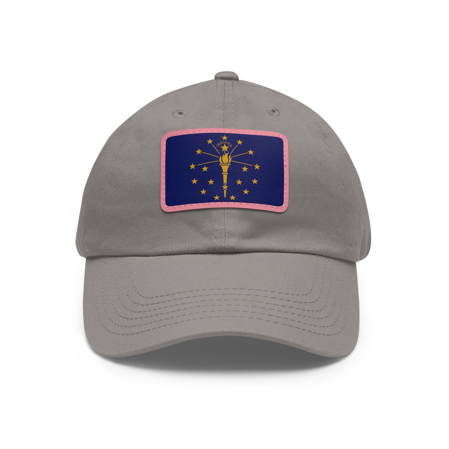 Indiana Leather Patch Hat