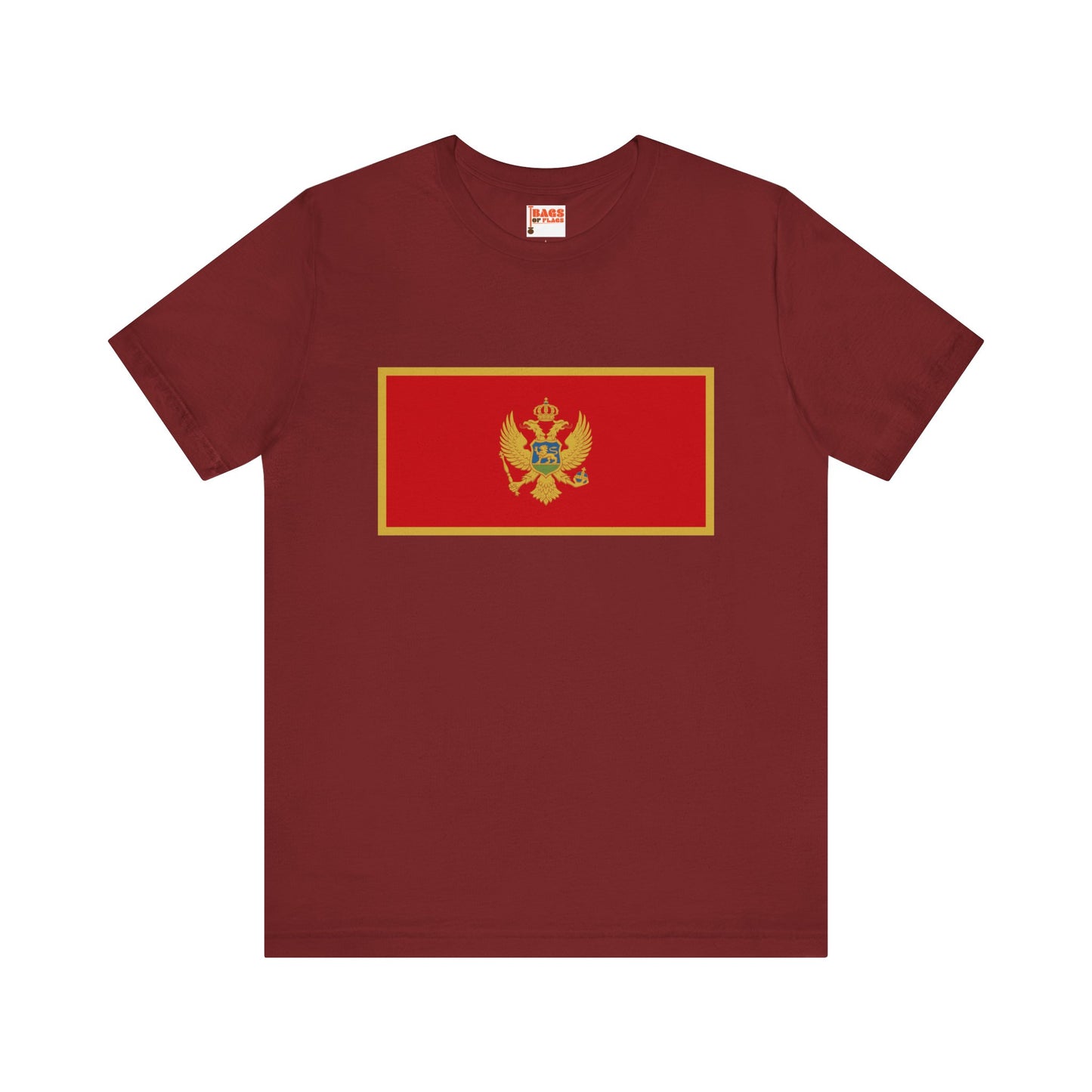 Montenegro Flag on T-shirt