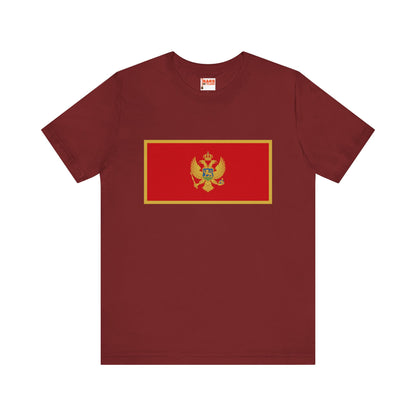 Montenegro Flag on T-shirt