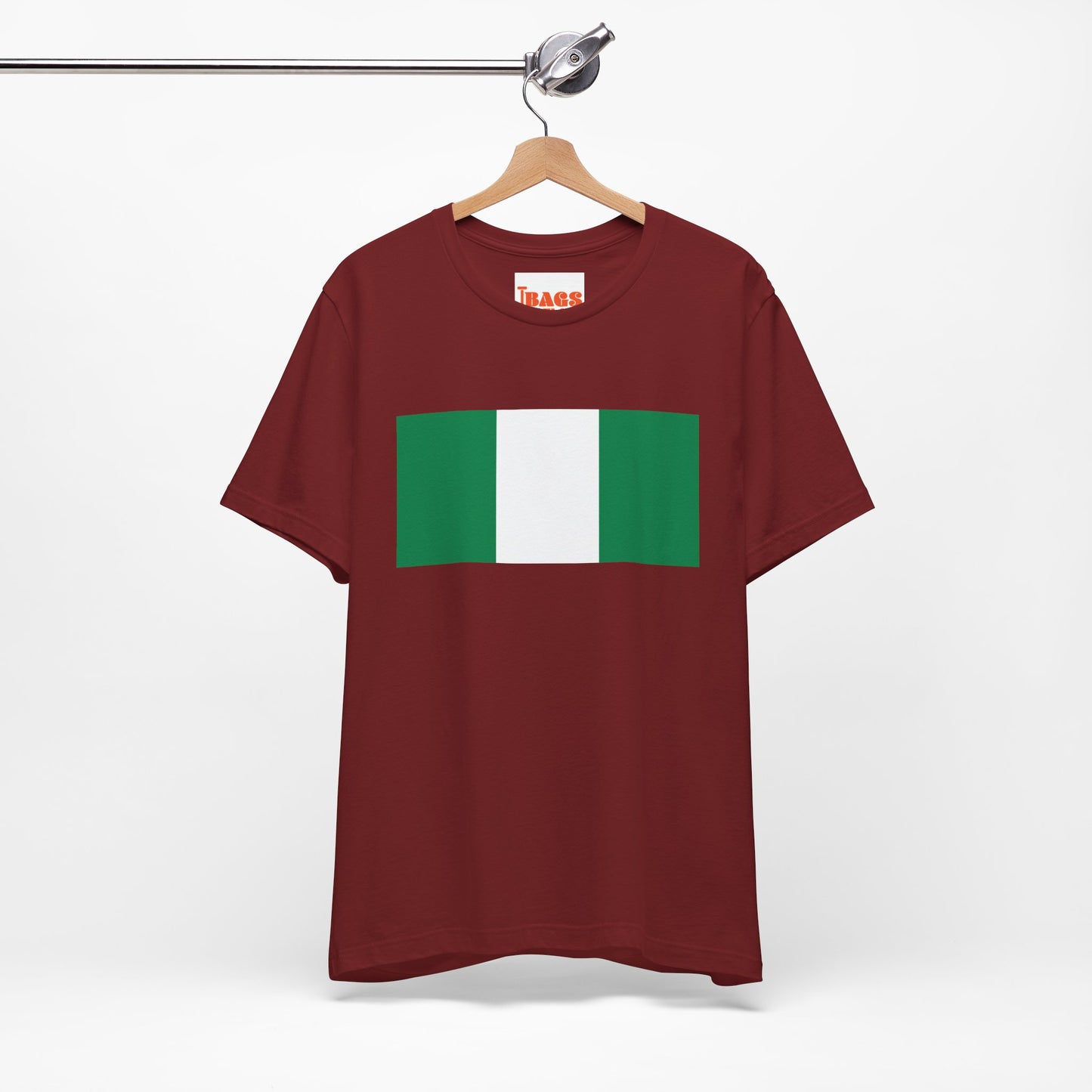 Nigeria Flag on T-shirt