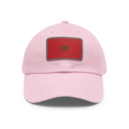 Morocco Leather Patch Hat
