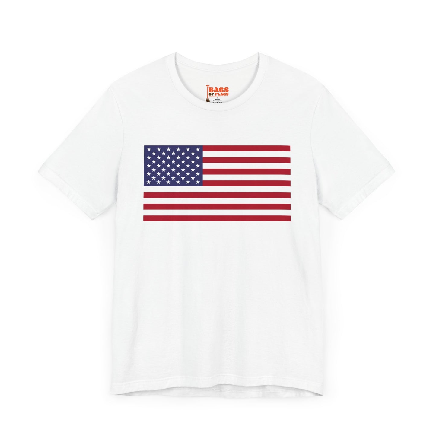 United States of America Flag on T-shirt