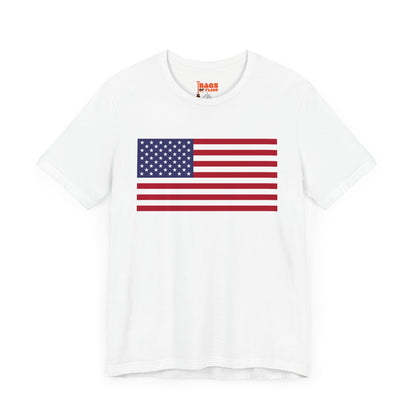 United States of America Flag on T-shirt