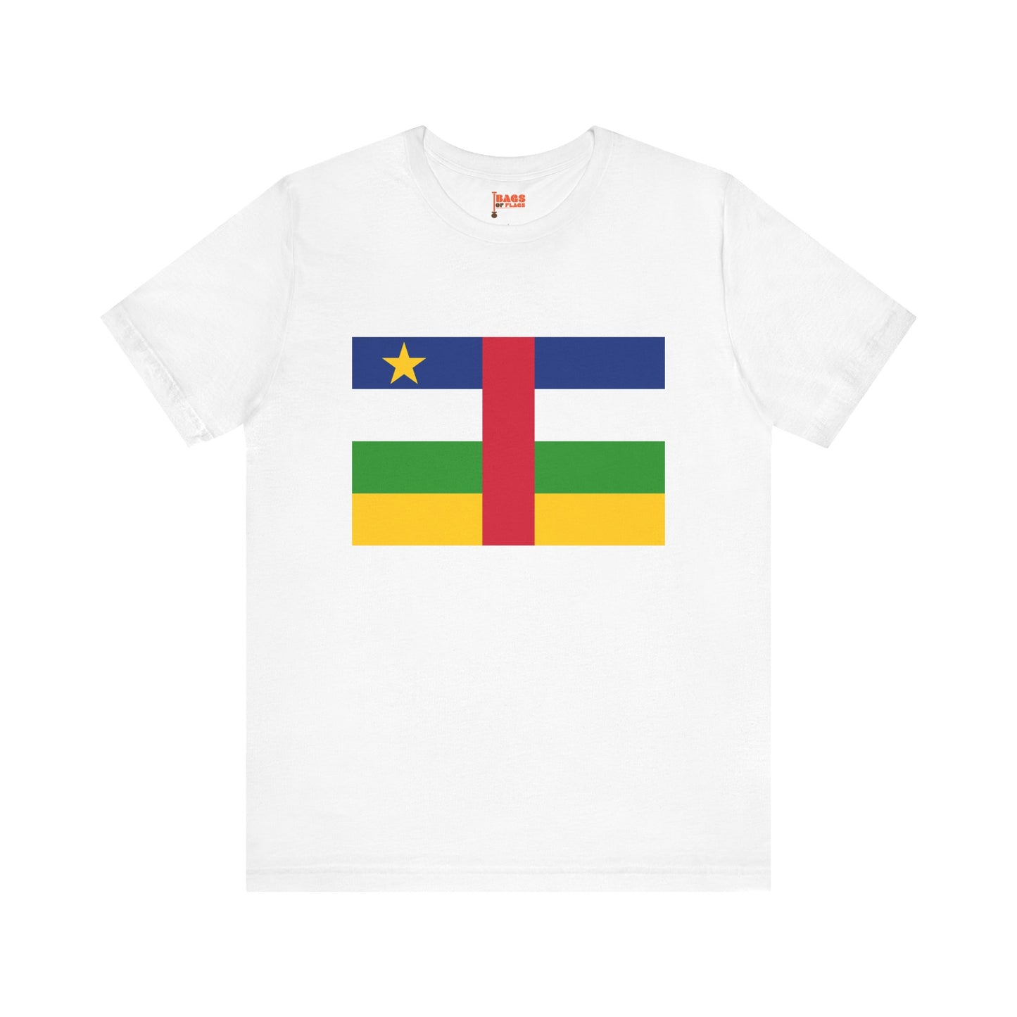 Central African Republic Flag on T-shirt