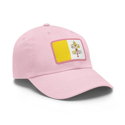 Vatican City Leather Patch Hat
