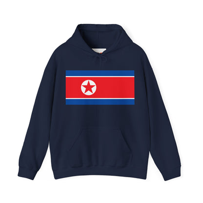 North Korea Flag on Hoodie