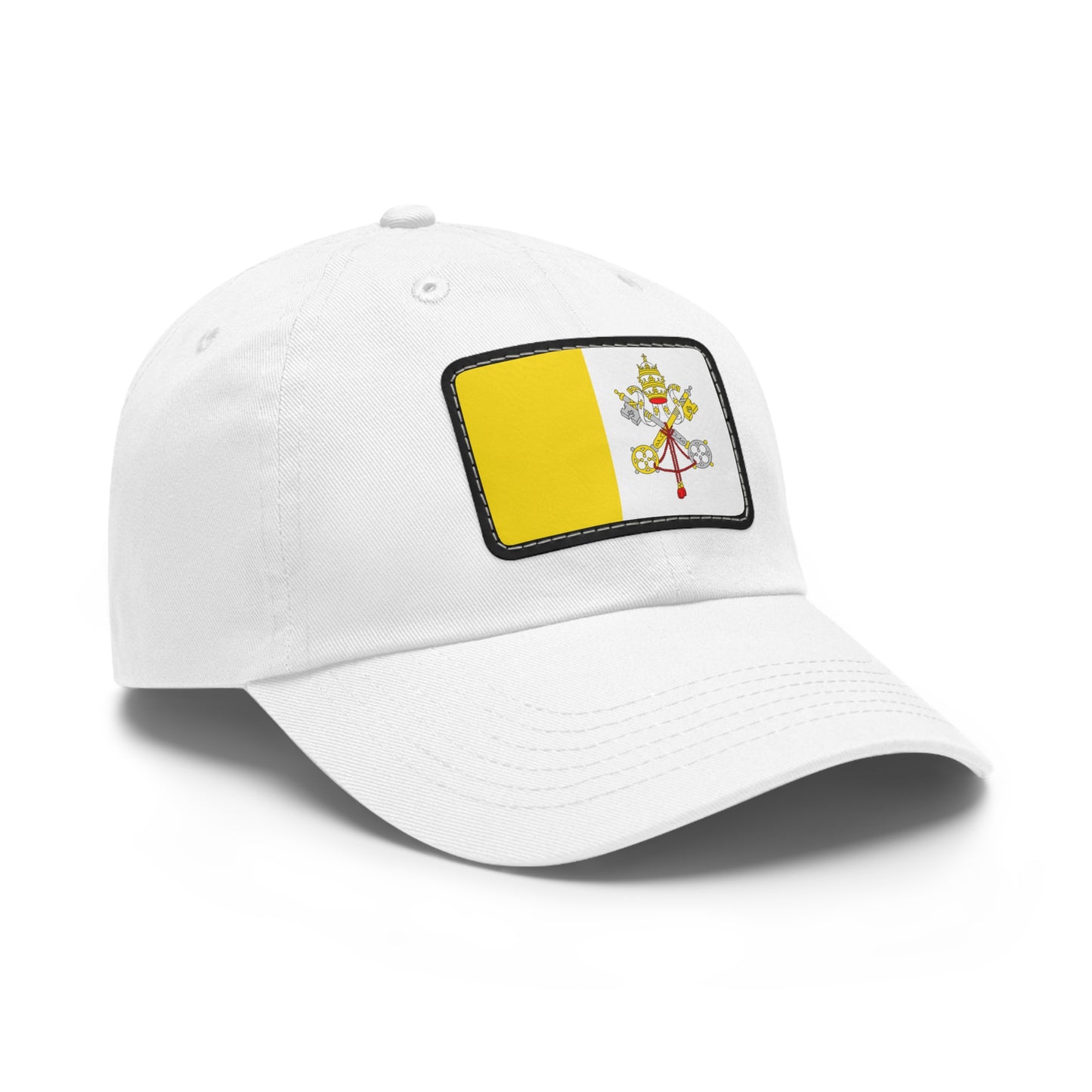 Vatican City Leather Patch Hat