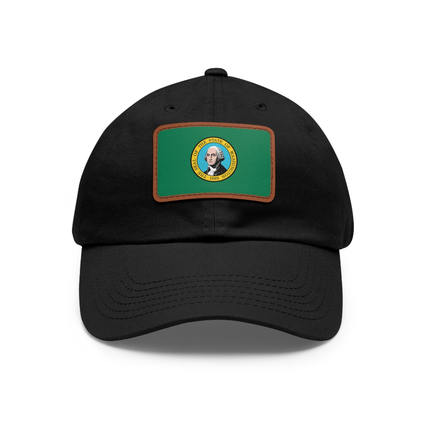 Washington Leather Patch Hat