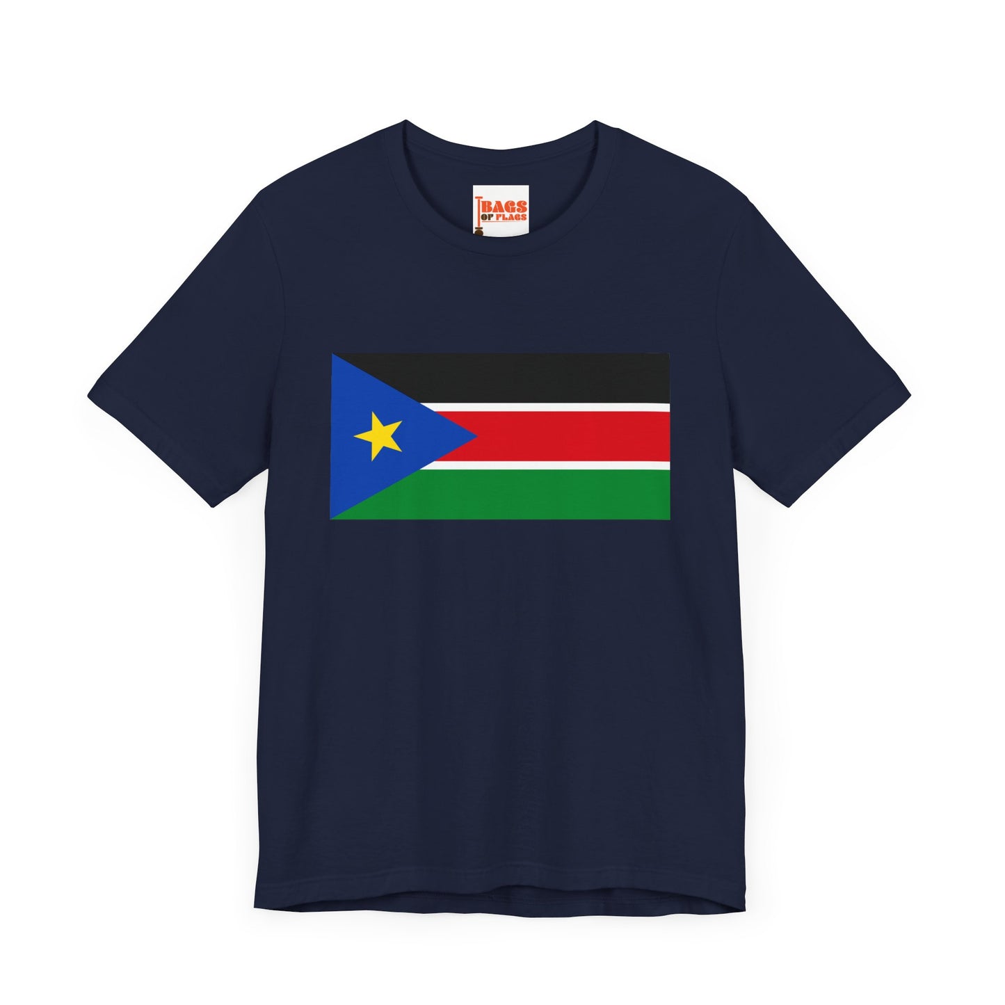 South Sudan Flag on T-shirt